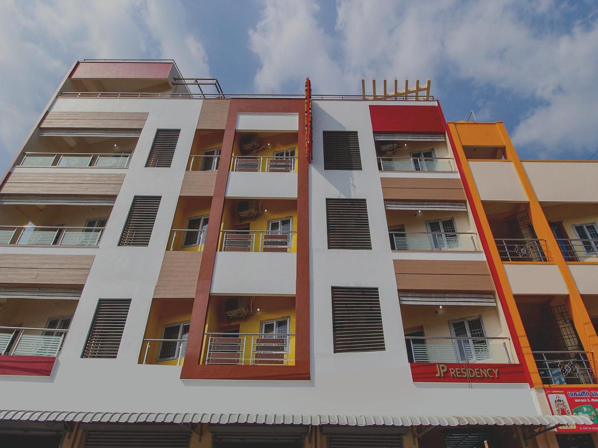 Hotel O Jp Residency Singapperumalkovil Luaran gambar